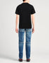 BURBERRY LOGO COTTON T-SHIRTS - BLACK